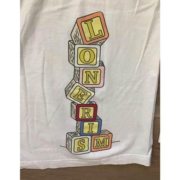 Vintage Lonerism Long Sleeve Band Tee M - Picture 3 of 7